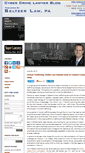 Mobile Screenshot of cybercrimelawyerblog.com